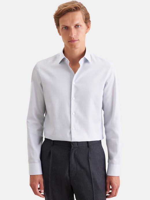 Herren Business Hemd - Shaped Fit