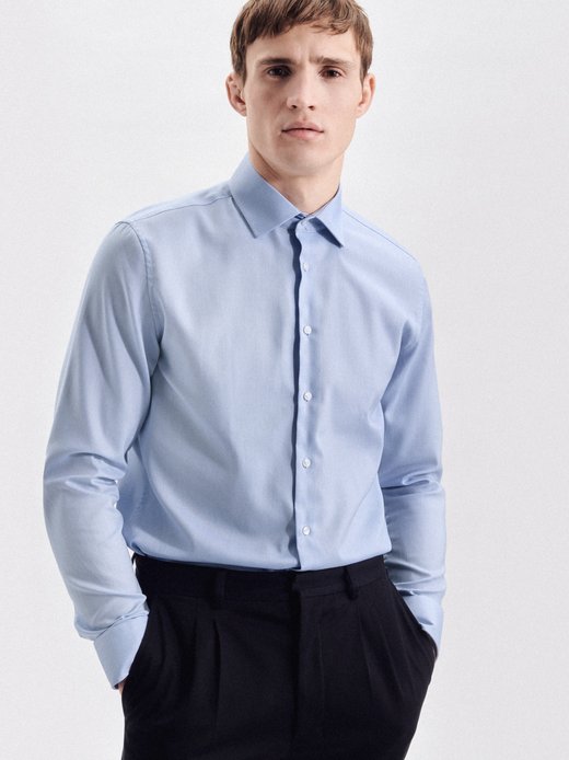 Herren Business Hemd - Slim Fit