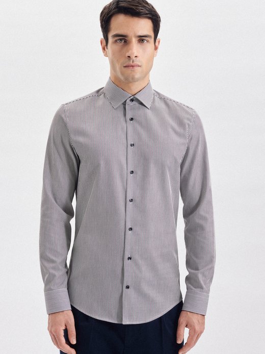 Herren Business Hemd - Slim Fit