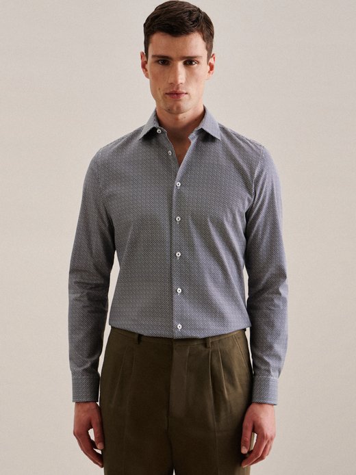Herren Business Hemd - Slim Fit