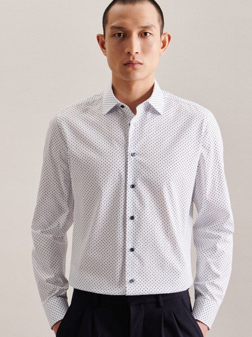 Herren Business Hemd - Slim Fit