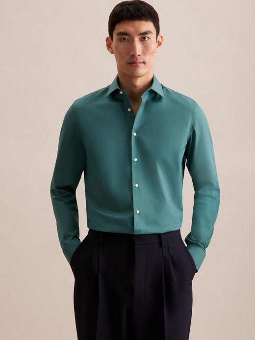 Herren Business Hemd - Slim Fit