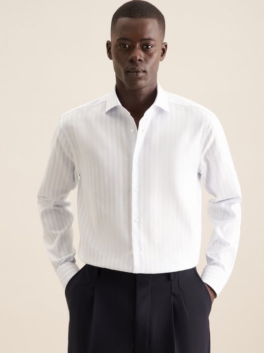 Herren Business Hemd - Streifen