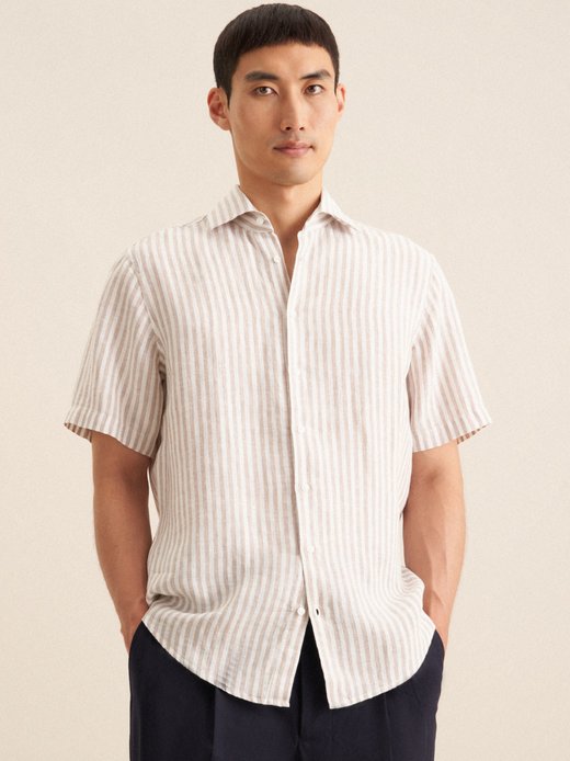 Herren Business Hemd - Streifen