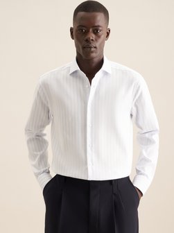 Herren Business Hemd - Streifen