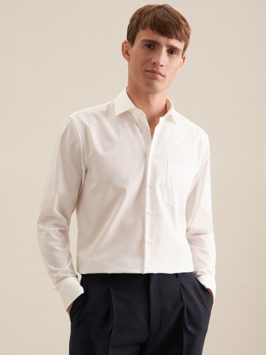 Herren Business Hemd - Uni