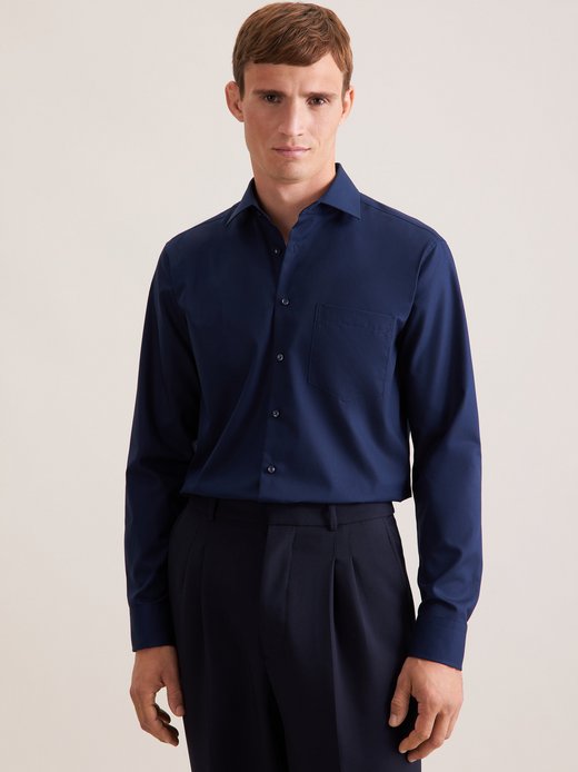 Herren Business Hemd - Uni