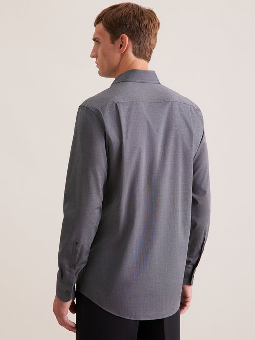 Herren Business Hemd - Uni