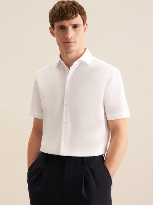 Herren Business Hemd - Uni