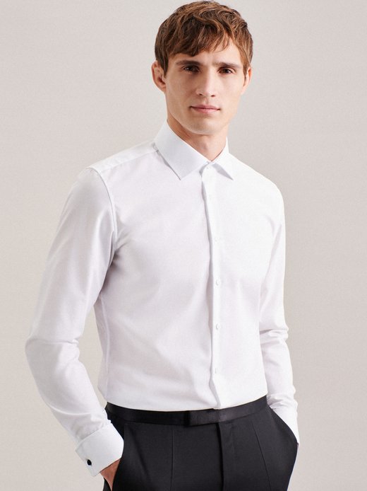 Herren Business Hemd - Uni