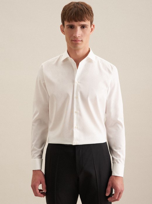 Herren Business Hemd - Uni