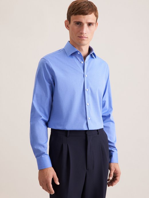 Herren Business Hemd - Uni