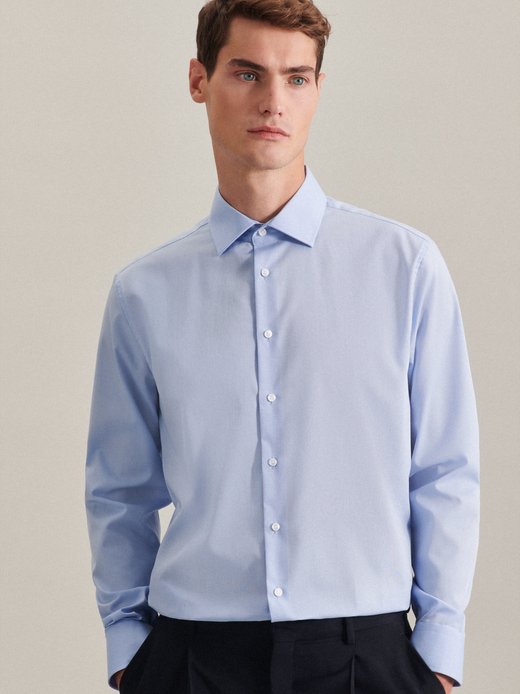 Herren Business Hemd - Uni