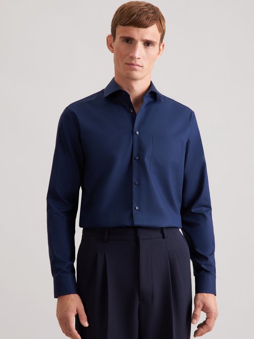 Herren Business Hemd - Uni