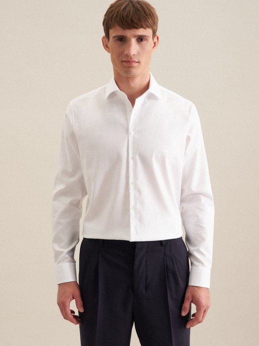 Herren Business Hemd - Uni