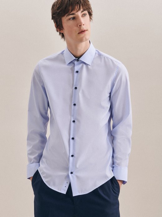 Herren Business Hemd - Uni