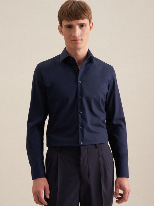 Herren Business Hemd - Uni