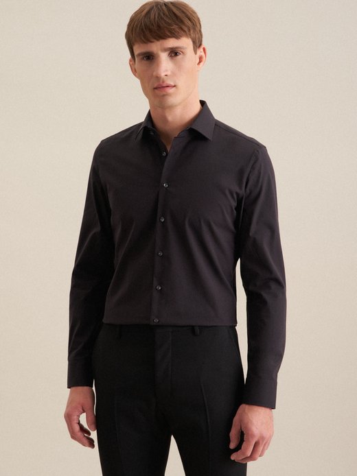 Herren Business Hemd - Uni