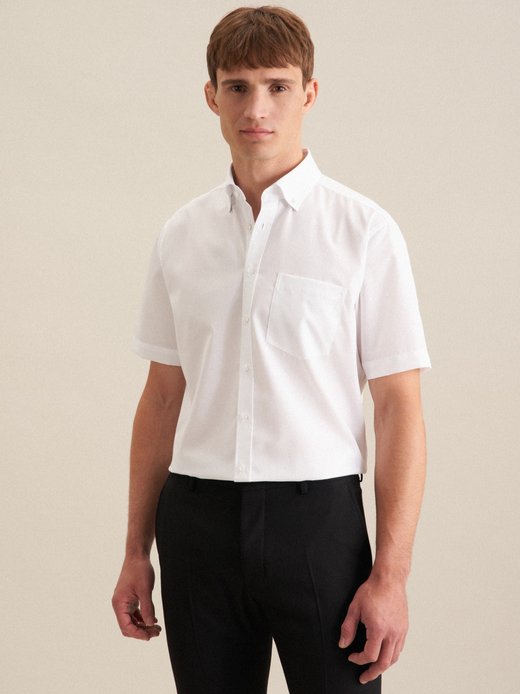 Herren Business Hemd - Uni