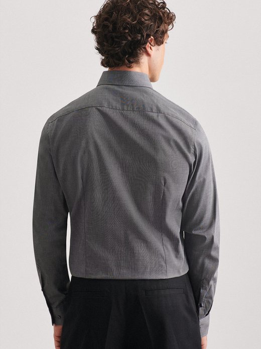 Herren Business Hemd - Uni