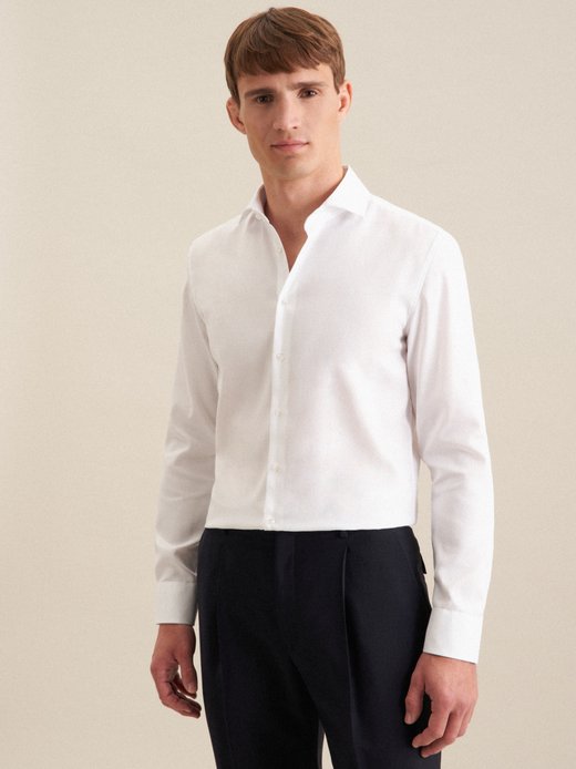 Herren Business Hemd - Uni
