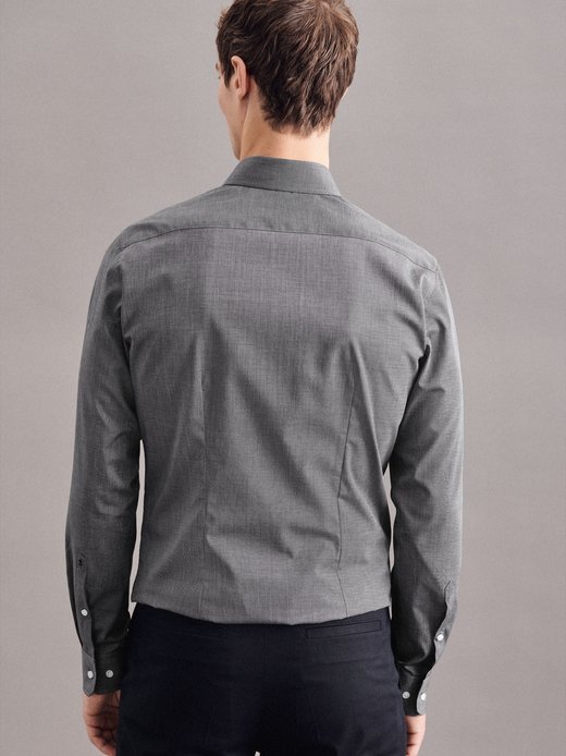 Herren Business Hemd - Uni