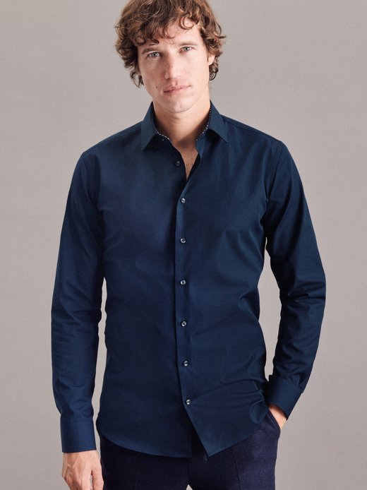 Herren Business Hemd - Uni