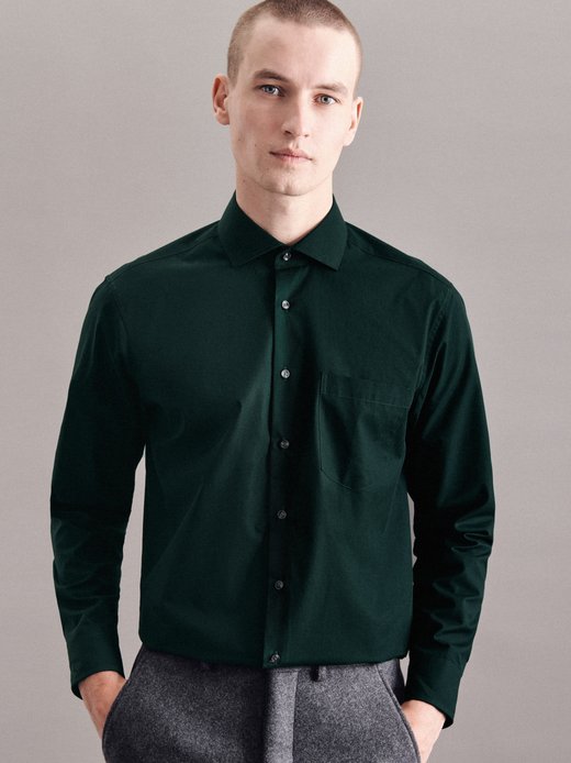 Herren Business Hemd - Uni