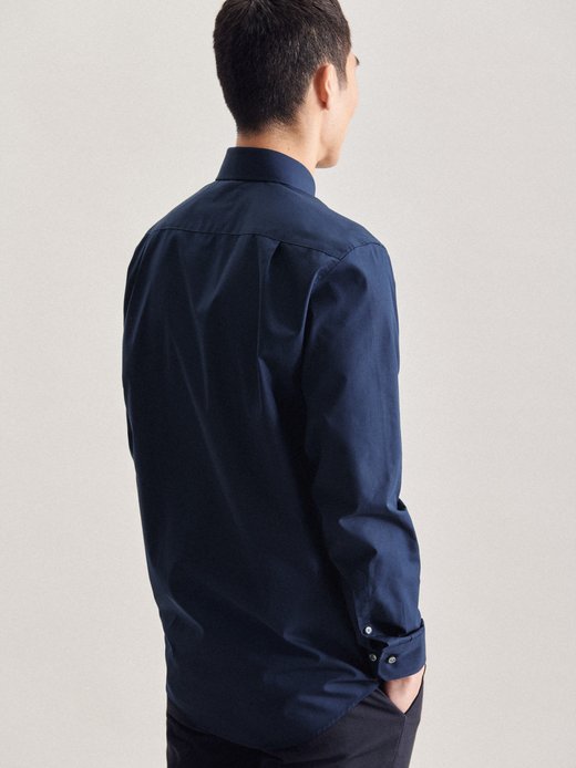 Herren Business Hemd - Uni