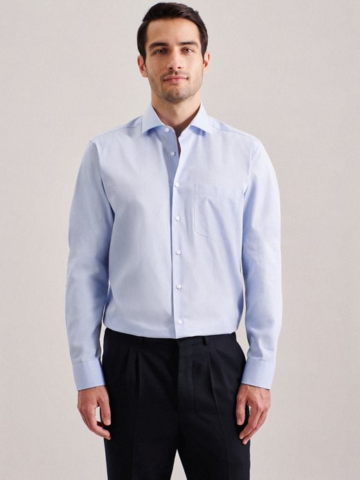 Herren Business Hemd - Uni