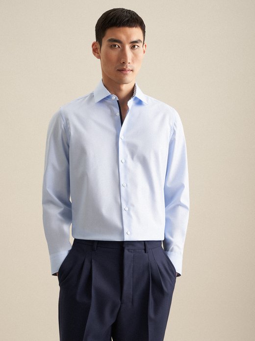 Herren Business Hemd - Uni