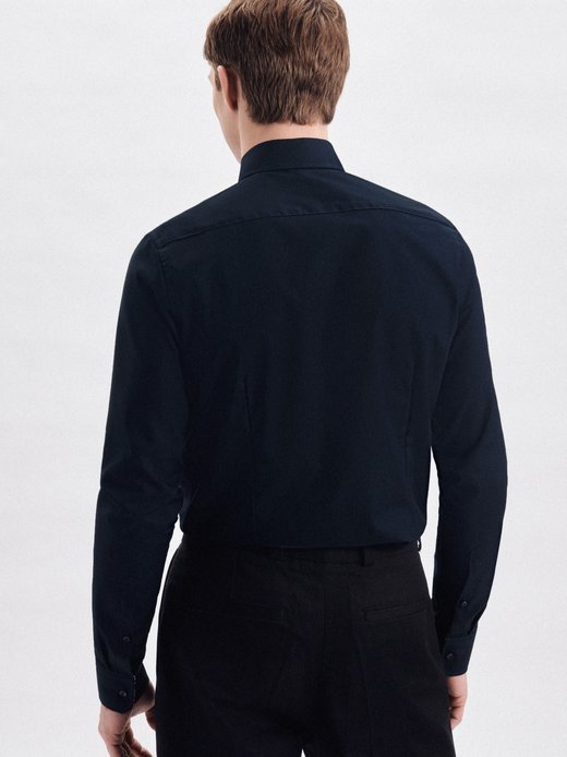 Herren Business Hemd - Uni