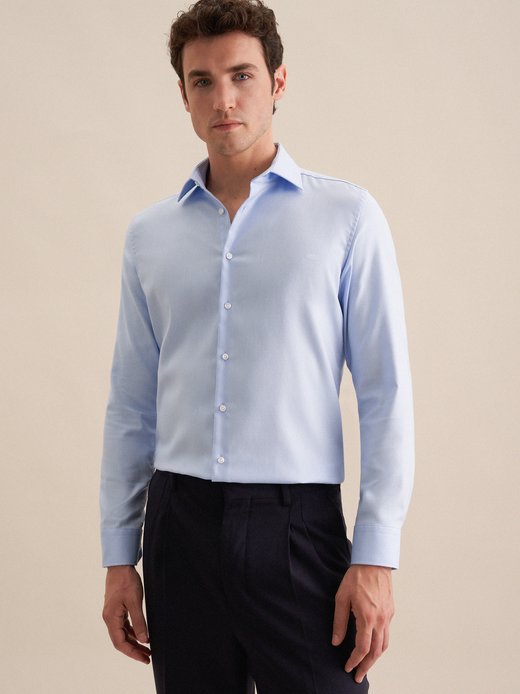 Herren Business Hemd - Uni