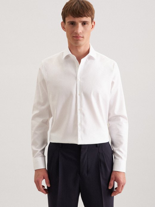 Herren Business Hemd - Uni