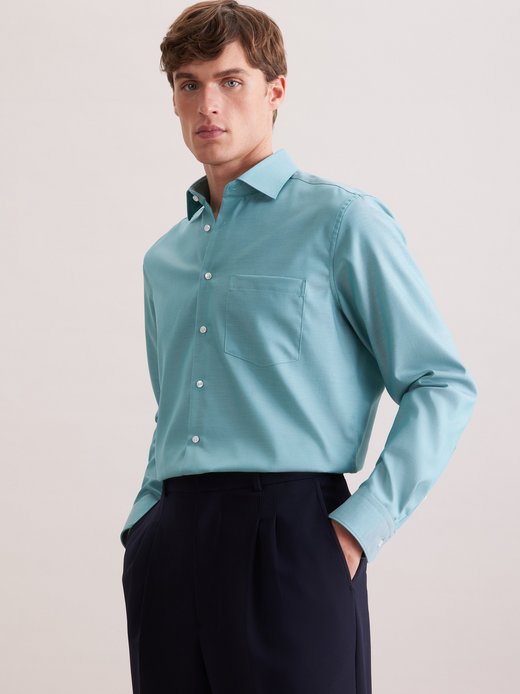 Herren Business Hemd - Uni