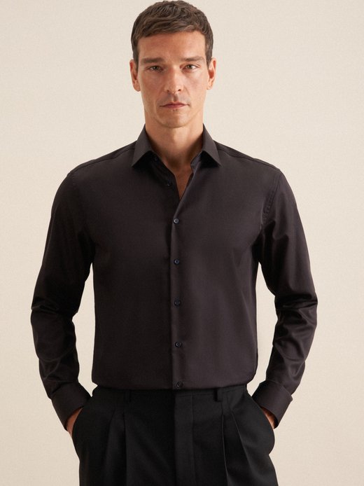 Herren Business Hemd - Uni