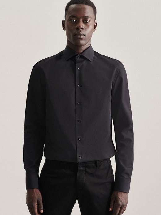 Herren Business Hemd - Uni