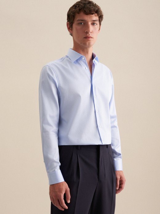 Herren Business Hemd - Uni