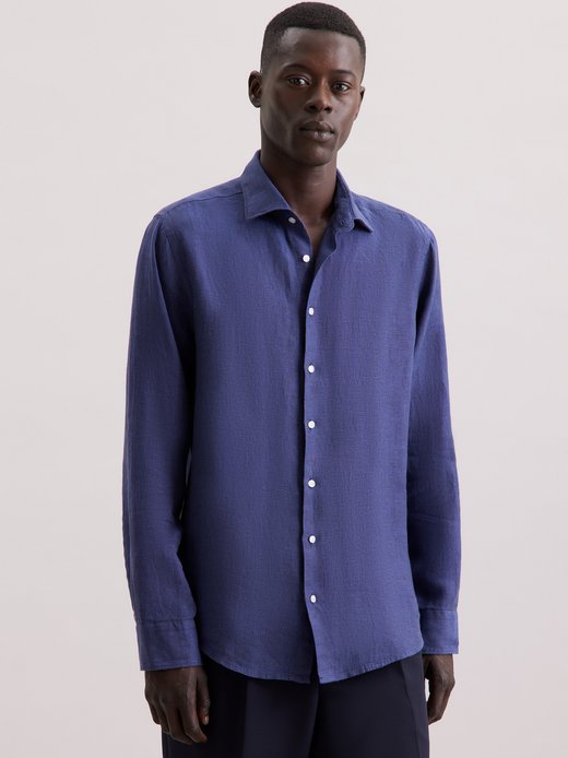 Herren Business Hemd - Uni