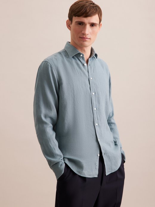 Herren Business Hemd - Uni