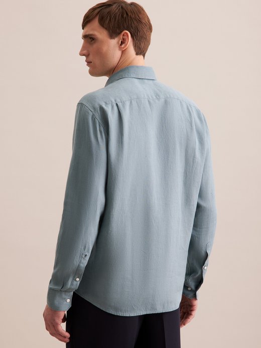 Herren Business Hemd - Uni