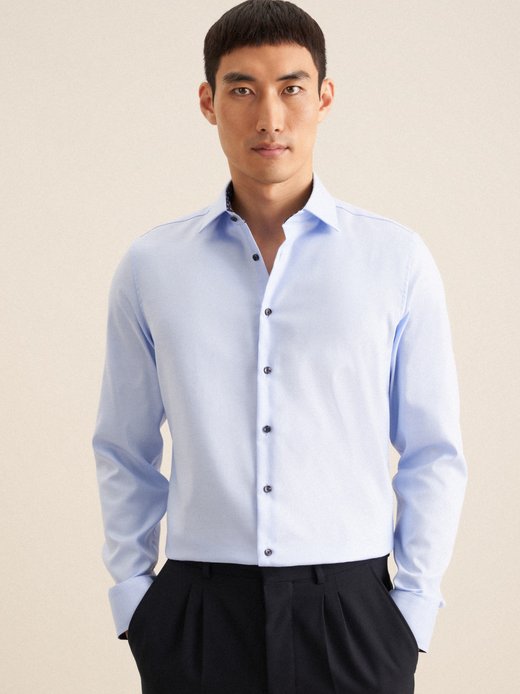Herren Business Hemd - Uni