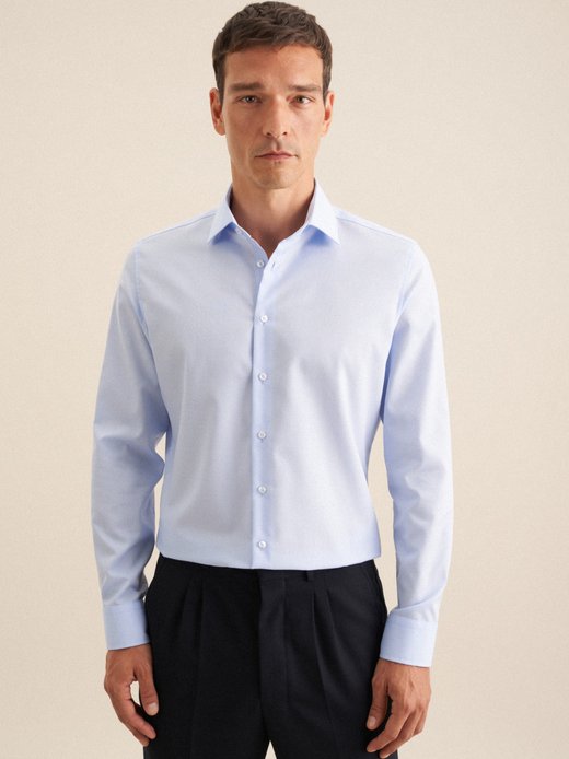 Herren Business Hemd - Uni