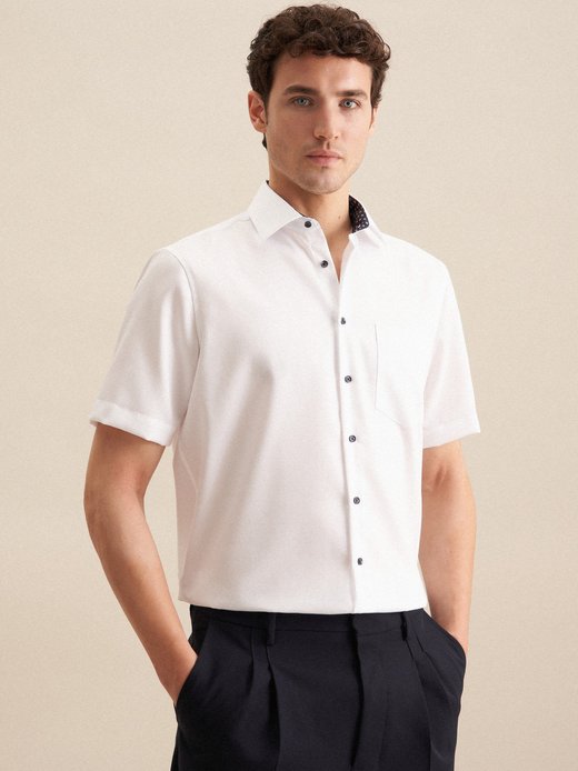 Herren Business Hemd - Uni