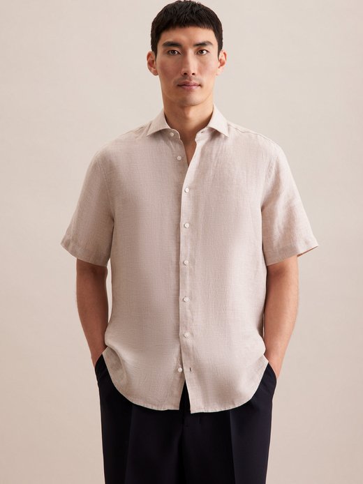 Herren Business Hemd - Uni