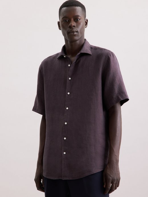 Herren Business Hemd - Uni