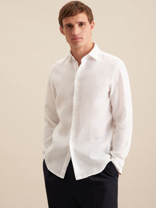 Herren Business Hemd - Uni