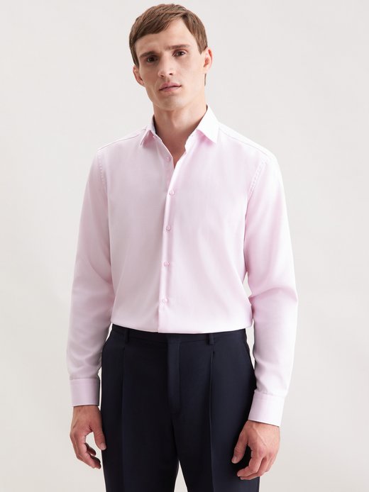 Herren Business Hemd - Uni