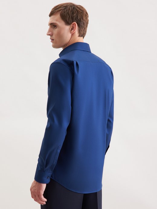 Herren Business Hemd - Uni