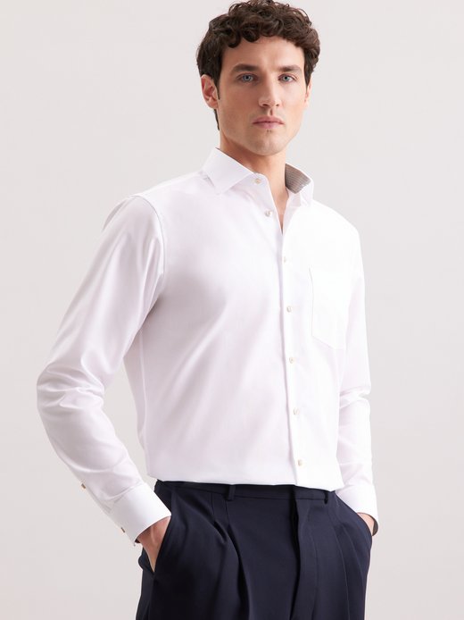 Herren Business Hemd - Uni